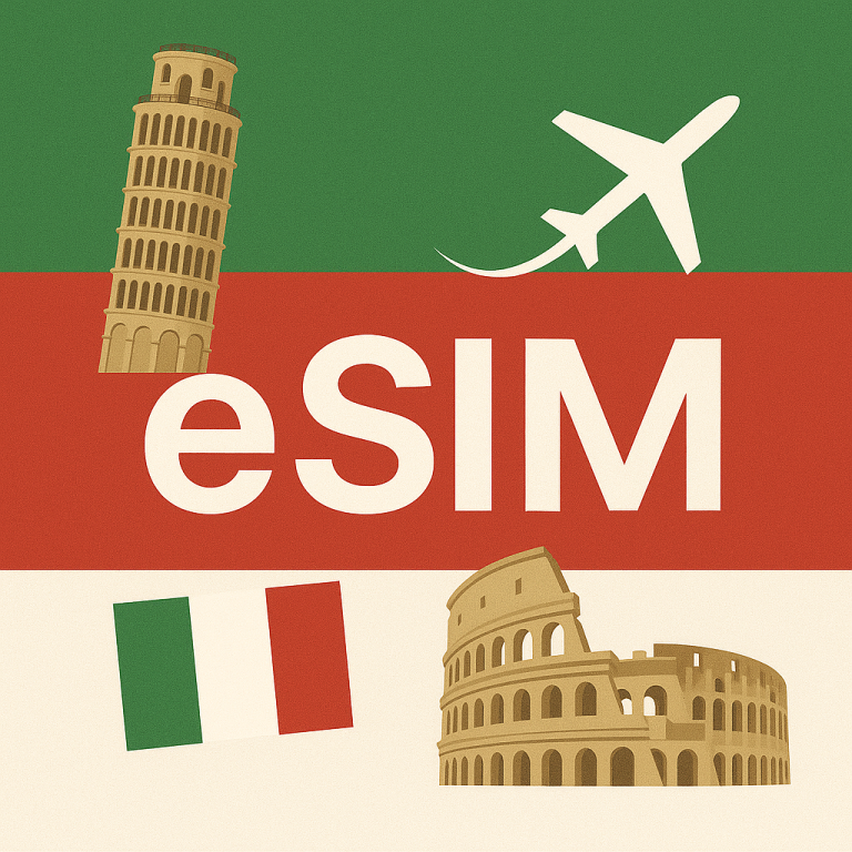 esim לאיטליה