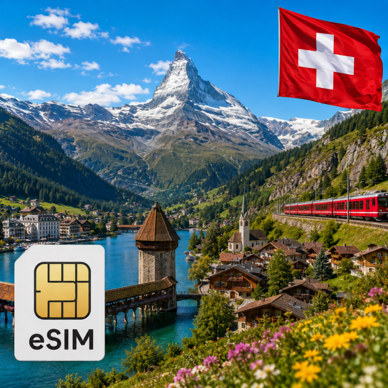 eSim לשוויץ